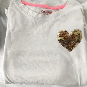 Girls heart long sleeve